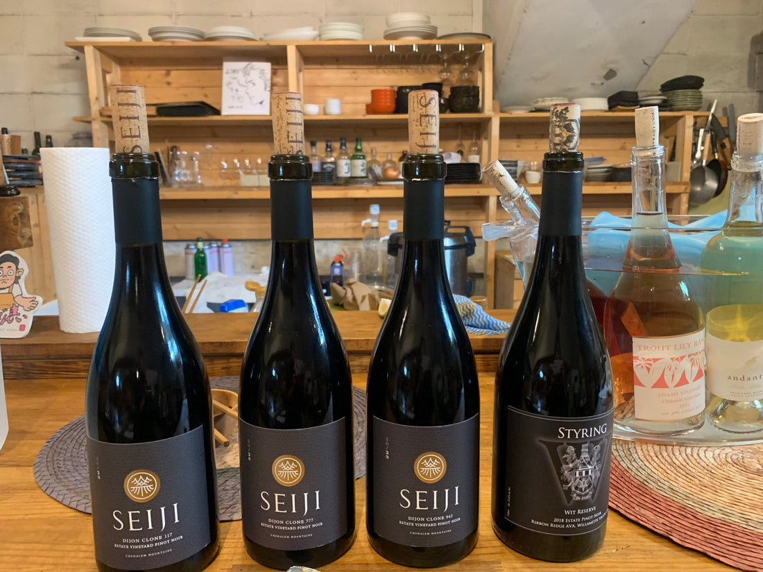 ピノ・ノワール、クローン別飲み比べの会